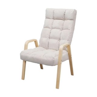 IRIS OHYAMA 愛麗思歐雅瑪 日式舒活休閒椅 適中款, 卡其色, 1個