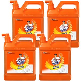 Mr Muscle 威猛先生 潔廁劑加崙桶 強效除垢 清新不刺鼻, 3.785L, 4桶