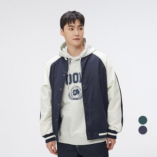 SPAO 男士撞色棒球外套 SPJJF23C23