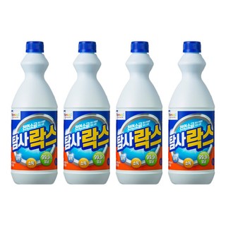 Tamsaa 漂白水, 1L, 4瓶