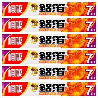 楓康 家用鋁箔紙, 寬30cm, 7m, 6盒