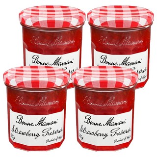 본마망 딸기잼, 225g, 4개