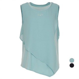 Olivia Lauren 女款雪紡拼接襯衫式無袖上衣 VOCAN5M6346