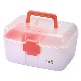 Fullicon 護立康 雙層家庭保健醫藥箱 FB003 粉色, 1個