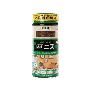 ASAHIPEN 水性木器著色清漆 金橡木款 300ml, 1罐