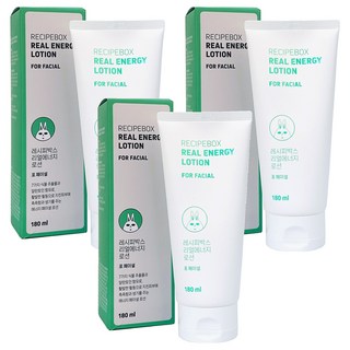 레시피박스 리얼에너지 어린이 로션, 180ml, 3개