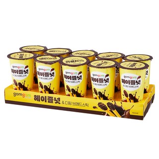 곰곰 헤이즐넛 & 디핑 브레드스틱 10p, 400g, 1개