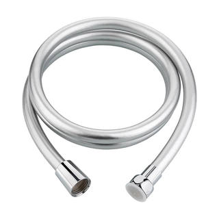 WIDE VIEW PVC銀離子5層加厚防爆防纏繞沐浴軟管 銀色, 1.5m