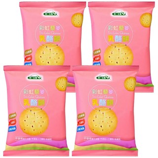 統一生機 彩虹藜麥乳酪餅, 65g, 4包