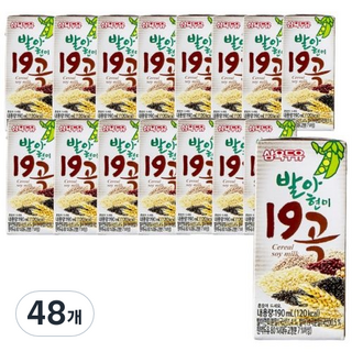 36 Soy Milk 發芽糙米19穀豆漿, 190ml, 48入