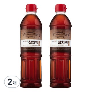 gomgom 黃金鮪魚露, 900ml, 2個