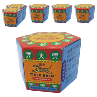 TIGER BALM 虎標 萬金油 紅, 10g, 6罐