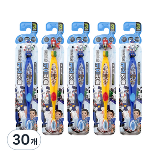 ATEX Hello Carbot衝鋒戰士公仔造型兒童牙刷 第3階段, 30個, 1件