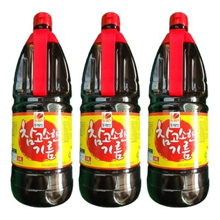 tureban 香醇麻油, 1.8L, 3個