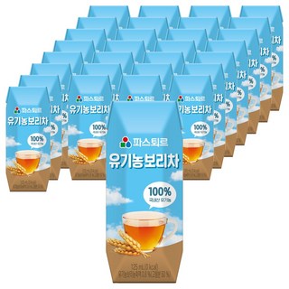 Pasteur 綜合果汁, 麥茶口味, 125ml, 48入