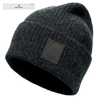 Jeep Spirit 時尚休閒 Logo 短版羅紋羊毛毛帽