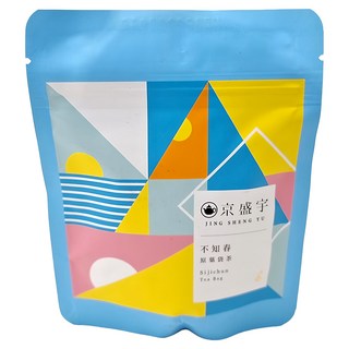 京盛宇 不知春 原葉袋茶隨行包 3g/袋 台灣產, 7包, 1袋