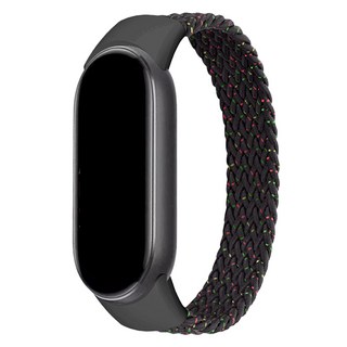 SPACE SHIELD 小米手環9 相容 一般型編織單圈錶帶 170mm, 1個, 星光黑