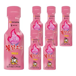 Samyang Foods 三養 火辣雞肉奶油白醬風味辣醬, 200g, 6瓶