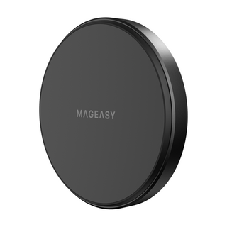 MAGEASY MAGPAD 立架磁吸無線充電器 原廠保固, 黑色, 1個