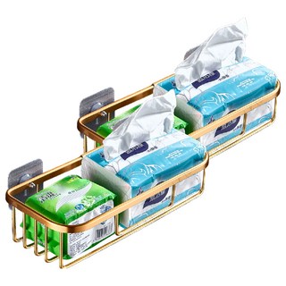 妃妃嚴選 太空鋁衛生紙架, 鈦金色, 2個