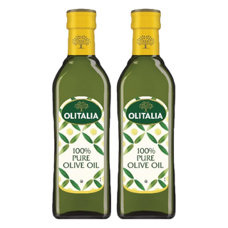 OLITALIA 奧利塔 純橄欖油 100% PURE 原裝進口, 500ml, 2瓶