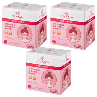 비타할로 아이조아 국내산 온열 안대 눈 찜질팩 스팀 아이마스크 무향, 14매입, 3개