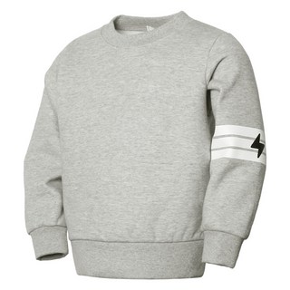 Uravi 兒童英倫風條紋刷毛大學T