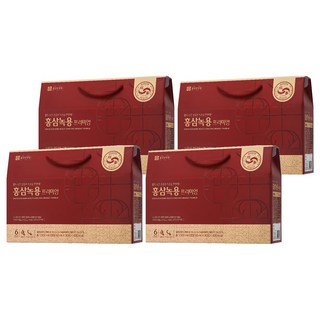 Chong Kun Dang 鍾根堂 高級鹿茸紅蔘液, 30包, 50ml, 4盒