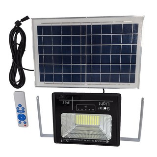 禾統 太陽能探照燈 300W升級版 IP67防水 遙控 5米延長線 適用於戶外, 1個