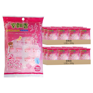 室翲香 和紙散裝防蟲錠 玫瑰, 300g, 24包