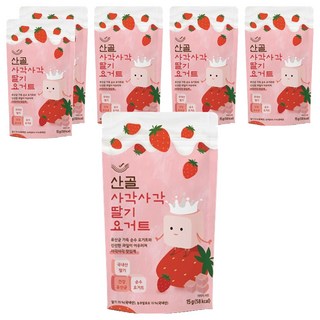 Ecomom Meal 山谷酥脆優格草莓, 15g, 6個, 草莓