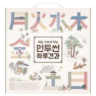 바프 먼투썬 6주 하루견과, 840g, 1개