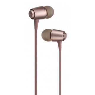 RASTO 美型鋁合金入耳式耳機 120cm, RS9, 藕色