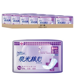 康乃馨 奈米核心健康護墊 薰衣草香, 15cm, 36片, 10包