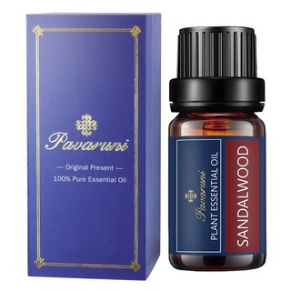 美國Pavaruni純單方檀香精油 天然檀香木萃取 舒緩壓力、放鬆身心, 10ml, 1瓶