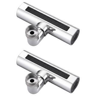 EDISH 壹滴水 四段萬向瀑布水龍頭2入組, 1組