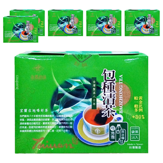 永發茗茶 冷泡包種清茶, 台灣製茶八十年, 袋茶 16入, 2.7g, 16包, 6盒