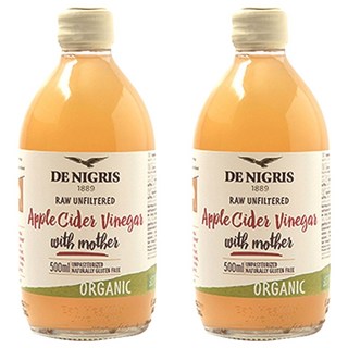 데니그리스 유기농 사과식초, 500ml, 2개
