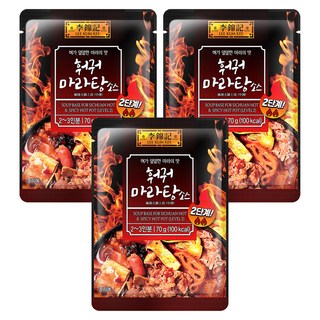 이금기 훠궈 마라탕 소스 2단계, 70g, 3개