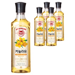 Haepyo 芥花油, 500ml, 5瓶