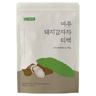 자연지인 여주돼지감자차 티백, 1g, 50개입, 1개