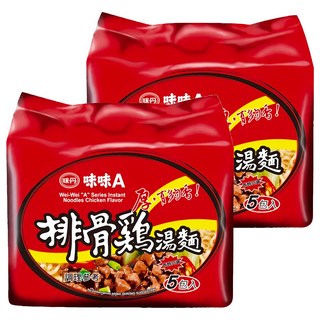 味丹 味味A 排骨雞湯麵, 10包