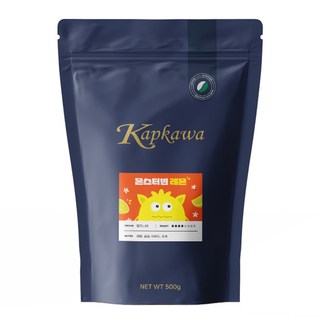 Kapkawa Monster Bean坦桑尼亞酸甜果香濃度烘焙咖啡豆, 無研磨咖啡豆, 500g, 1包