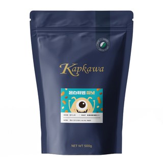 캅카와 몬스터빈 피넛 커피 원두, 에스프레소, 500g, 1개