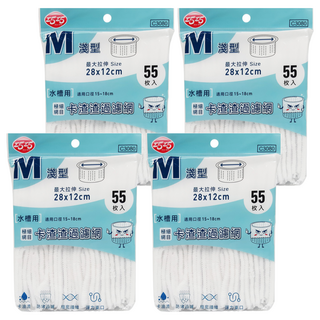 巧巧 卡渣渣過濾網 M, 4包, 55個
