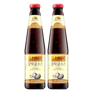 李錦記 蒜味蠔油, 520g, 2個