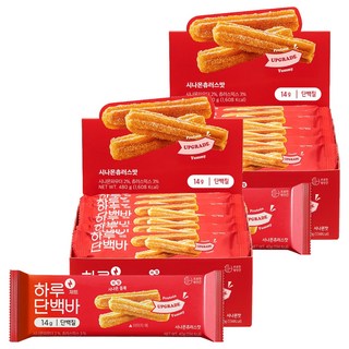 Protein Bangatgan 一日蛋白棒 肉桂吉拿棒口味, 480g, 2盒