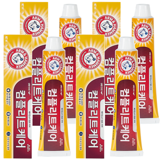 유한양행 암앤해머 컴플리트케어 치약, 178g, 4개