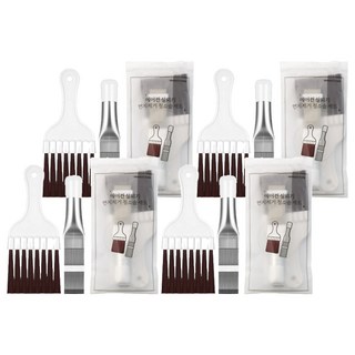 모나코올리브 에어컨 청소솔 2종세트, 혼합색상, 4세트